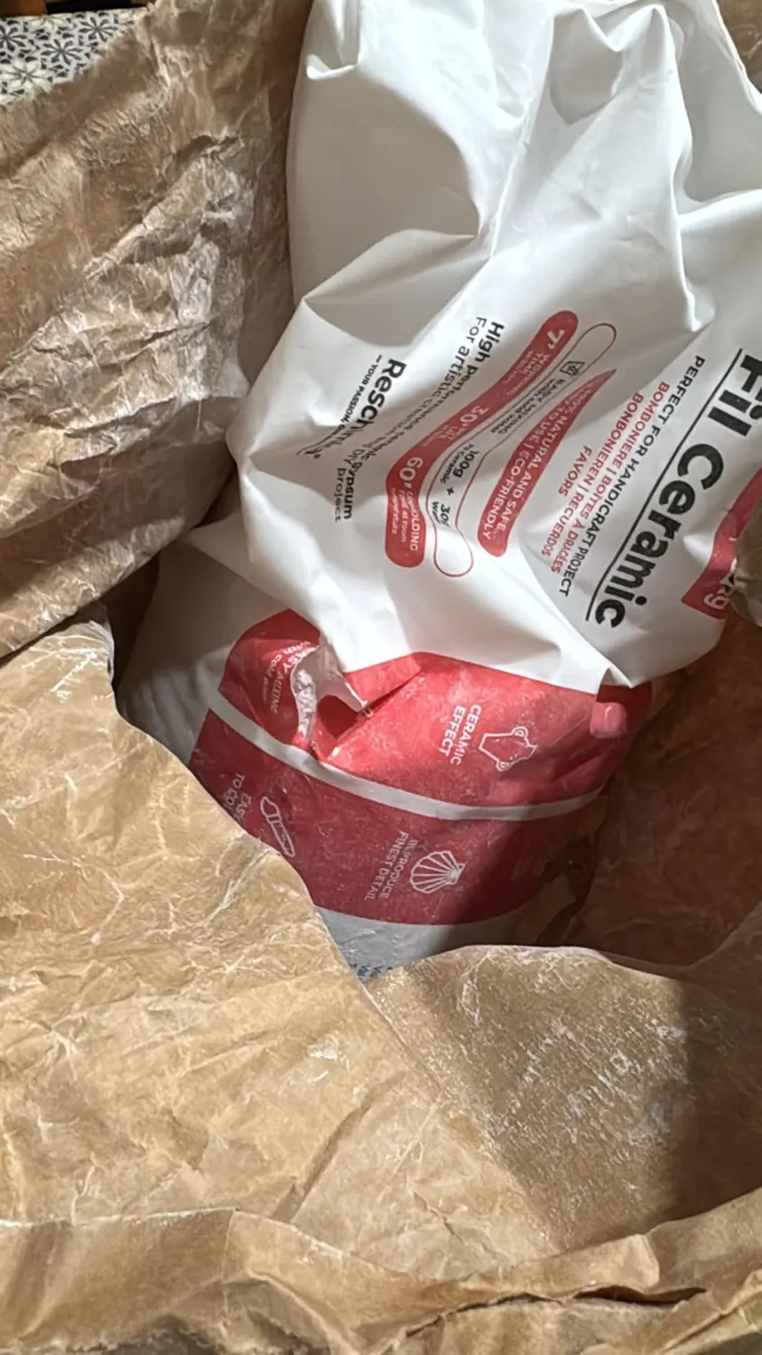 Reschimica Fil Ceramic Gesso Ceramico Stampi 1 Kg Grigio