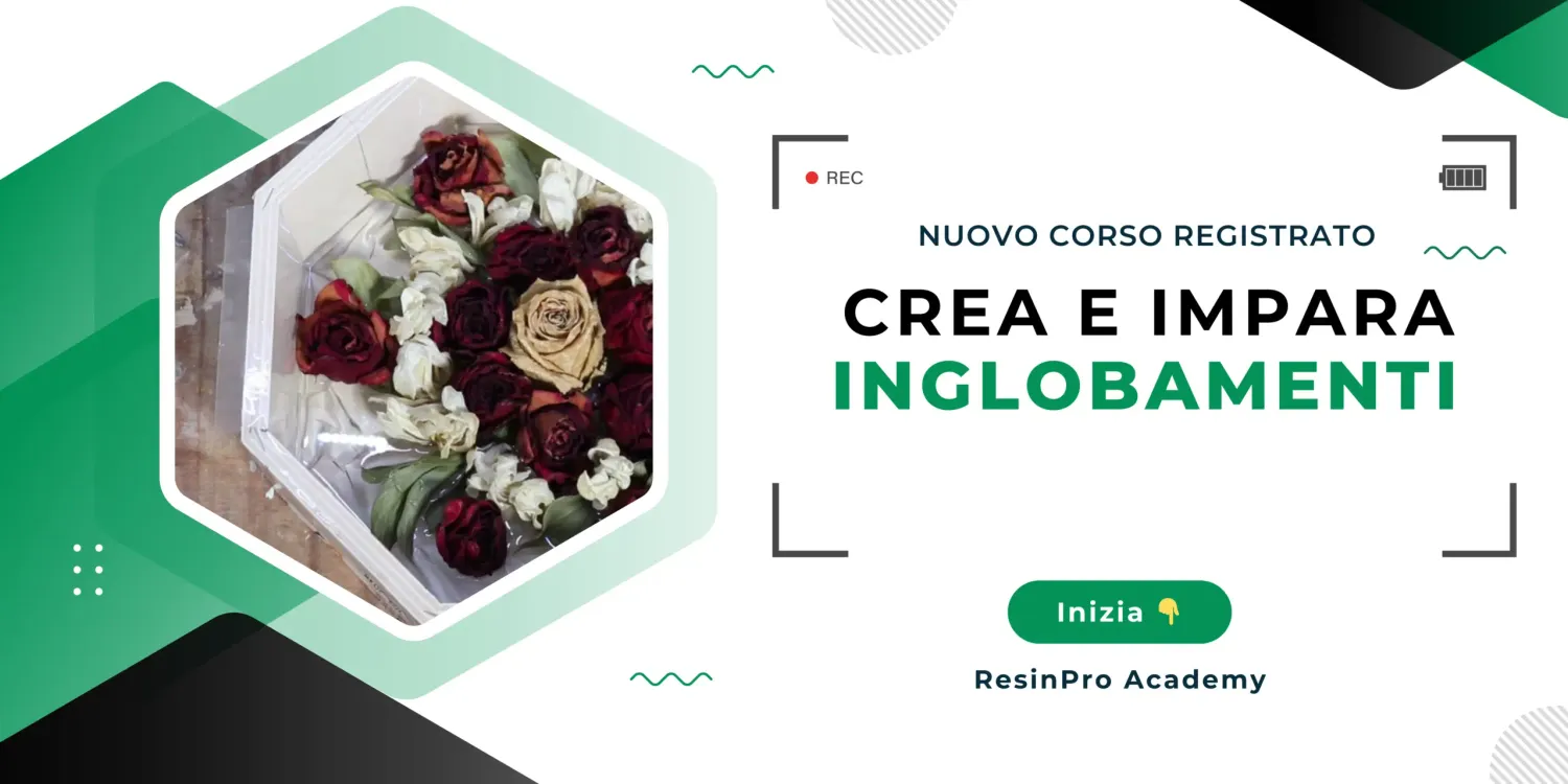 Naturesin Come Creare Inglobamenti video corso resina 2 ore