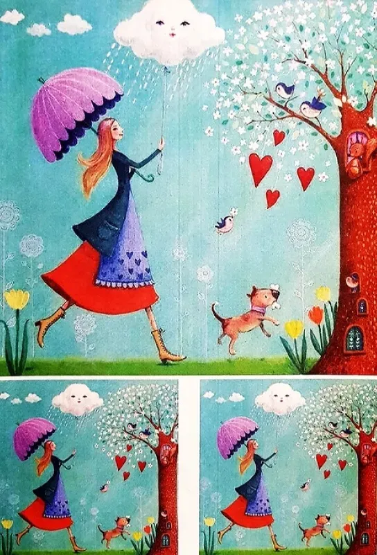 Deco Foam Tela 60 carta di riso adesiva senza pieghe