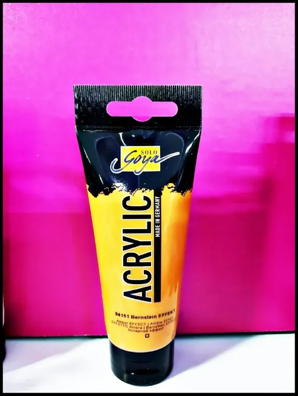 Solo Goya Acrylic Amber Effect acrilico ambra 100 ml