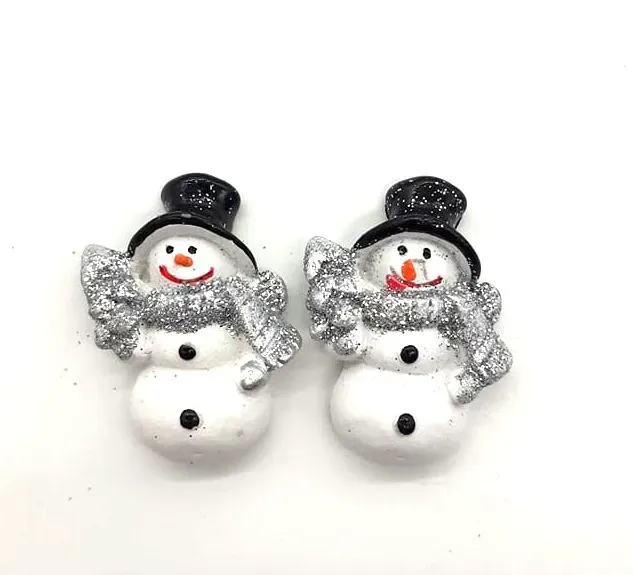 Deco Foam 3870818 pupazzi neve decorativi 5,5 cm 2 pezzi