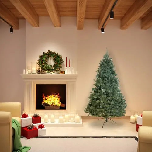 GIODICART Albero di Natale Artificiale PVC 180 cm 647 Rami