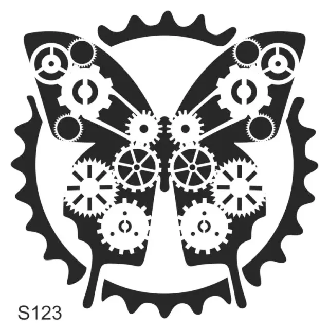 Decofoam S123 stencil 25x25 cm