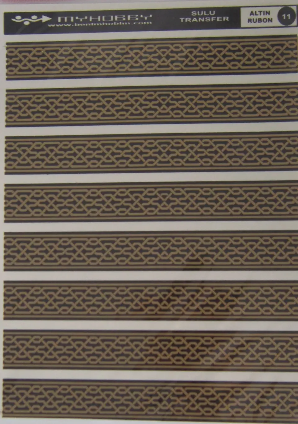 Decofoam 11 carta di riso transfer 25x35 oro