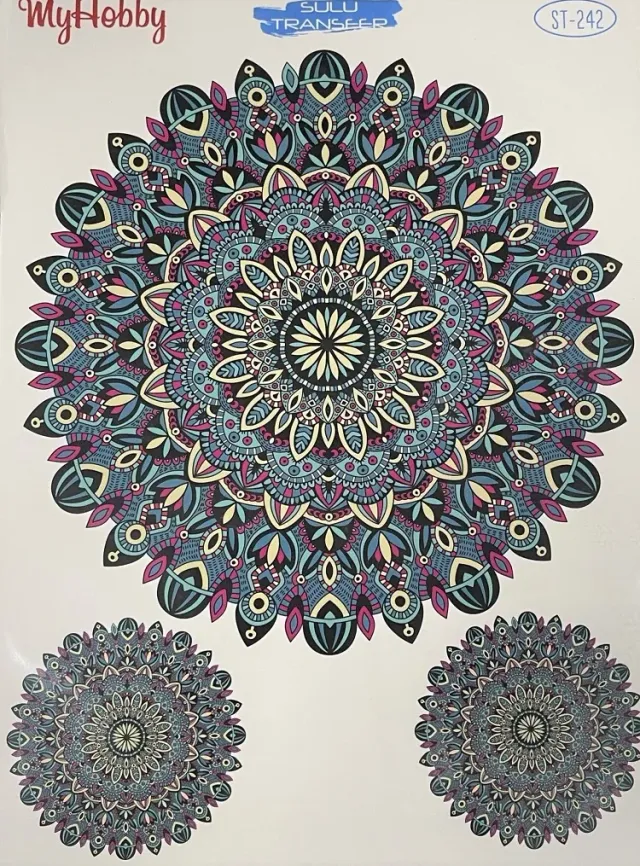 Deco Foam ST-242 foglio transfer 25x35 cm legno