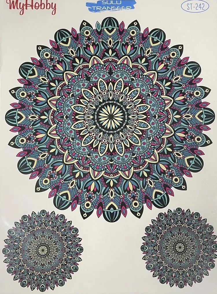 Deco Foam ST-242 foglio transfer 25x35 cm legno