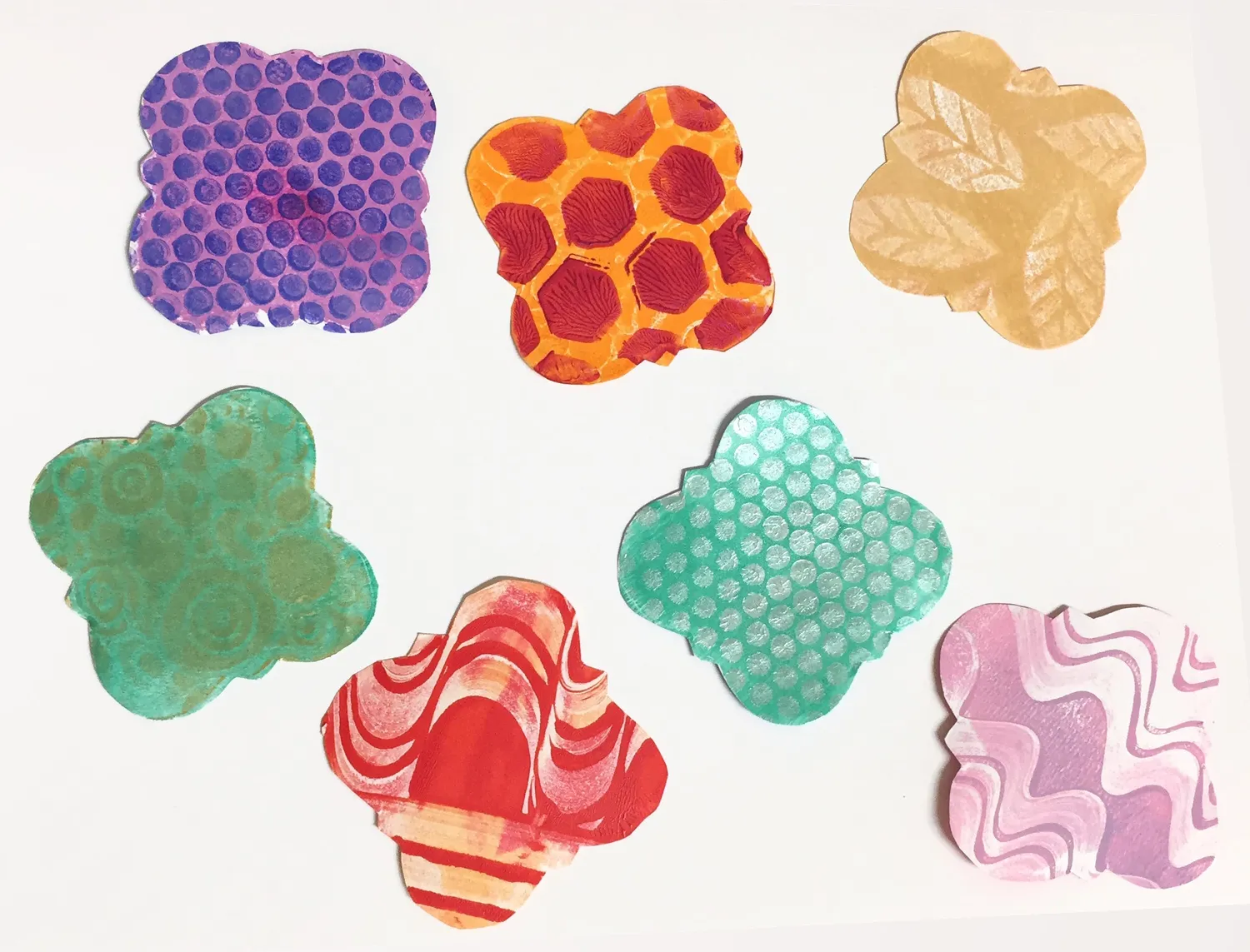 Gelli Arts Minis piastra gel 3" set 3 forme geometriche