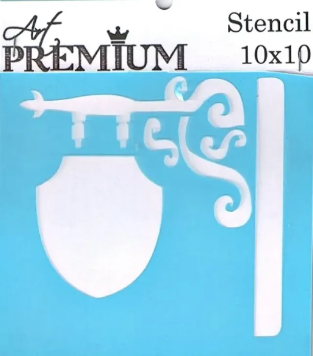 Deco Foam Art Premium 2900613 stencil scritta 10x10 cm