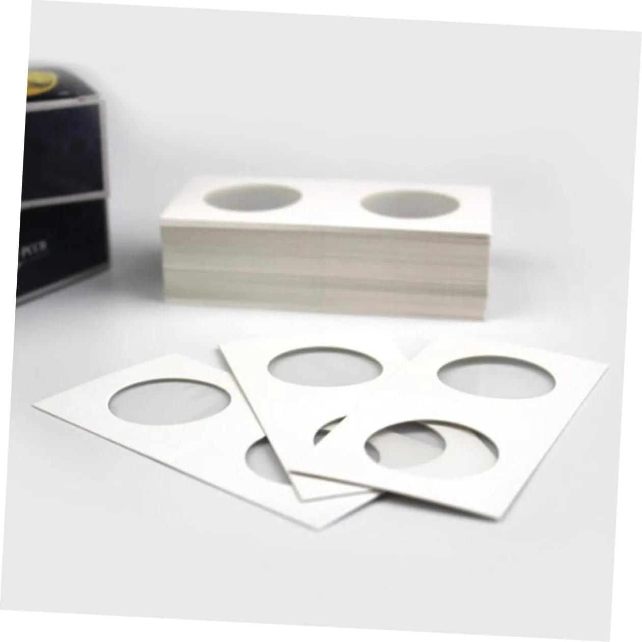 Angoily bustine porta monete 2x2 300 pezzi con finestra mylar