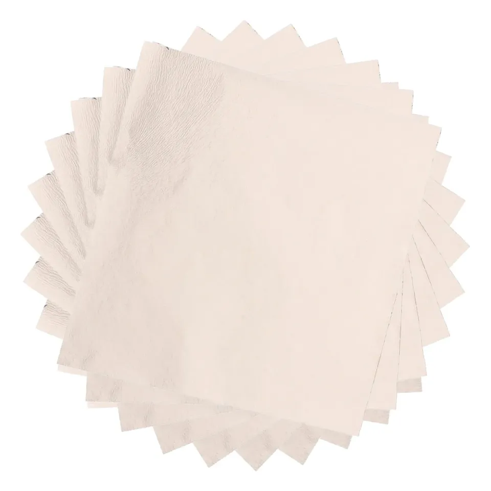 Angoily fogli lamina oro imitazione 100 pezzi brillanti