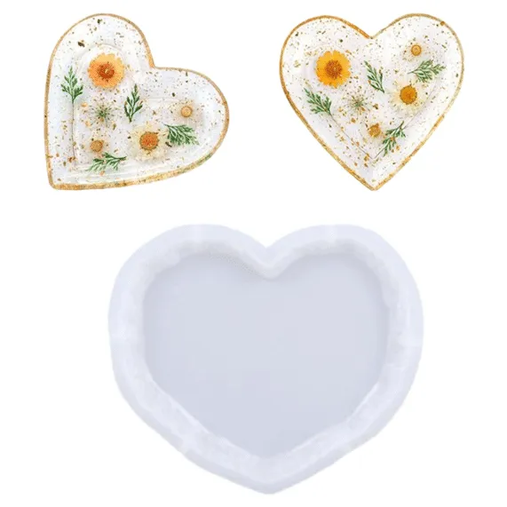 Naturesin Stampo silicone cuore 15 cm 4 pezzi