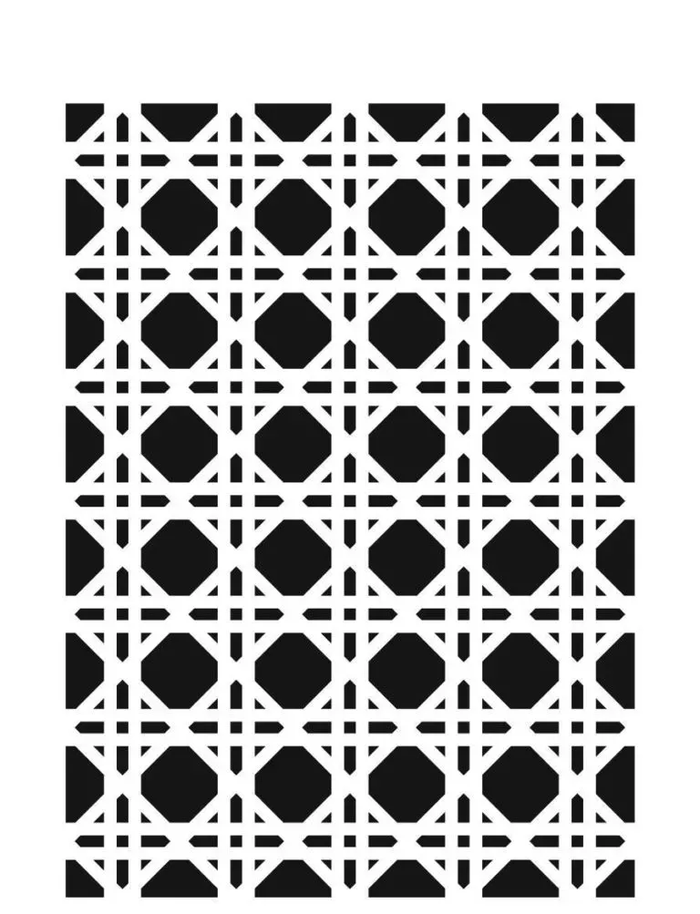 Deco Foam stencil GE057 mascherina 30x21 cm 1 pz