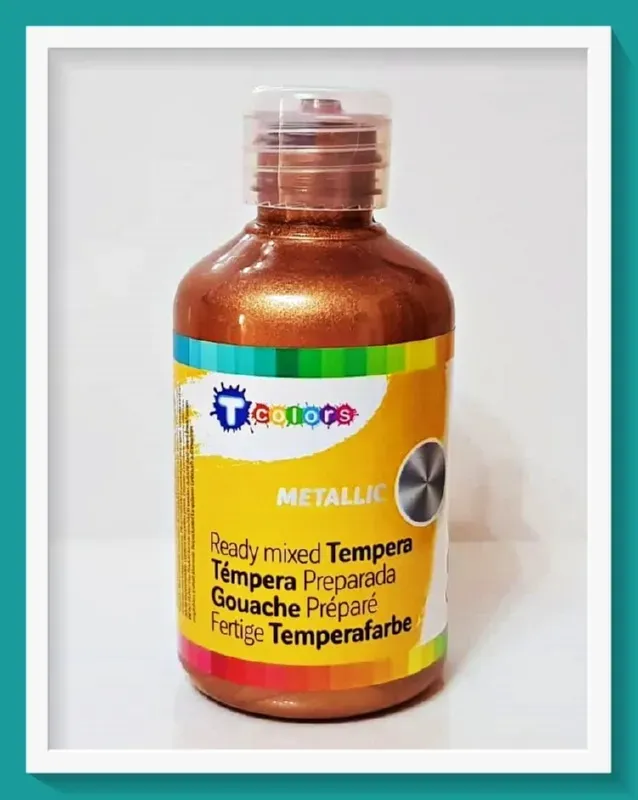 Tcolors D-7944571 tempera metallizzata bronzo 250 ml