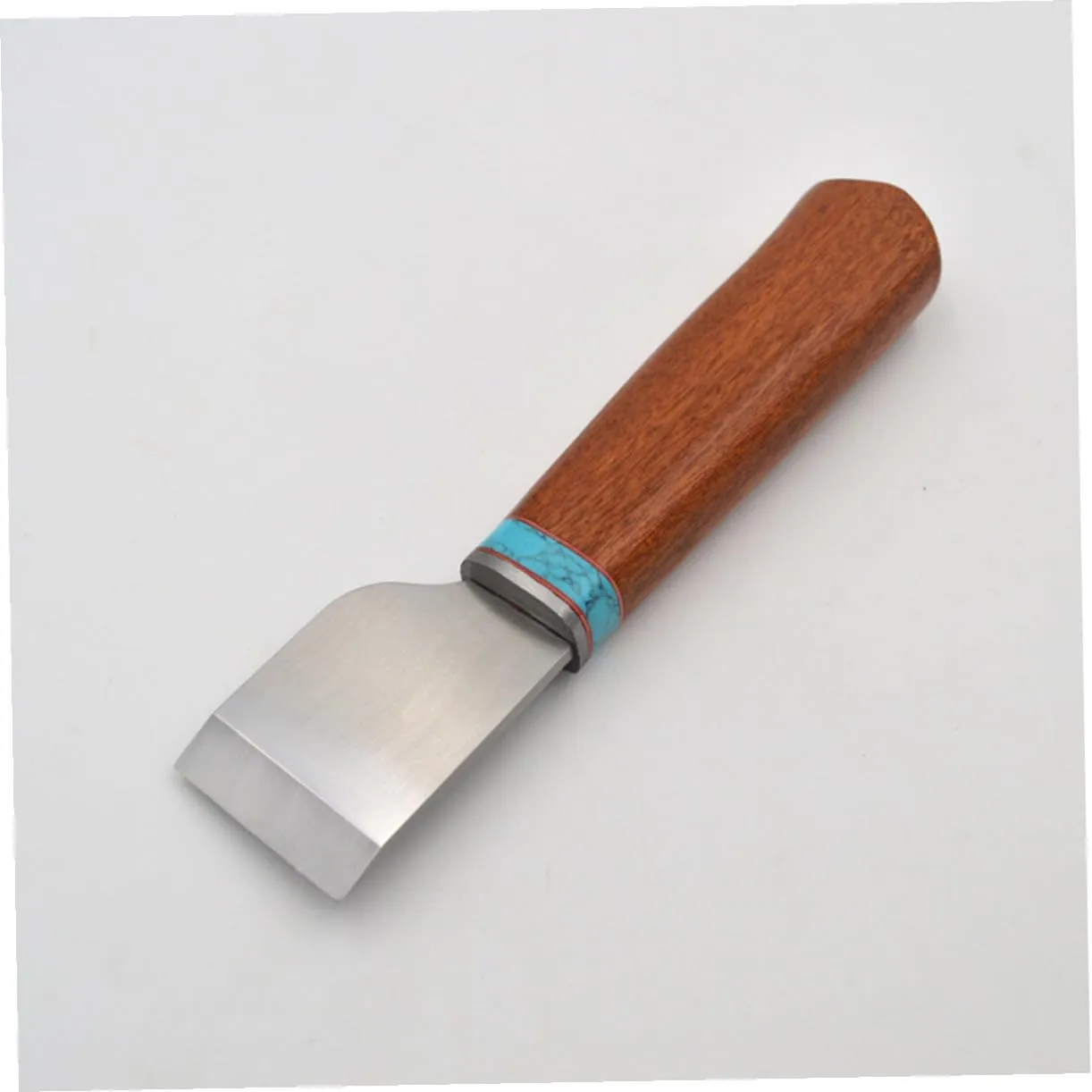 Angoily coltello per pelle marrone 1 pz lama affilata