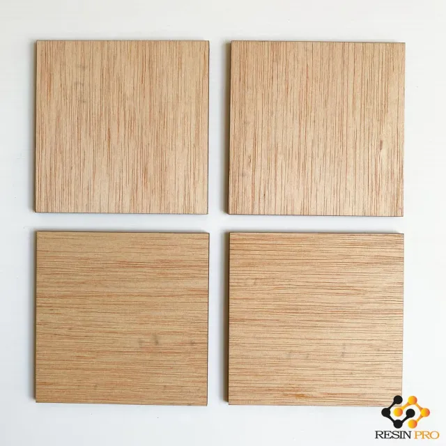 Naturesin sottobicchieri legno quadrati 10 cm 6 pz