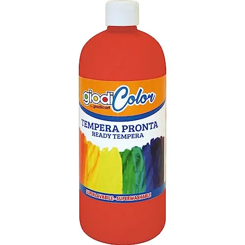 Giodicart Giodicolor Rosso Scarlatto tempera 1000 ml coprente
