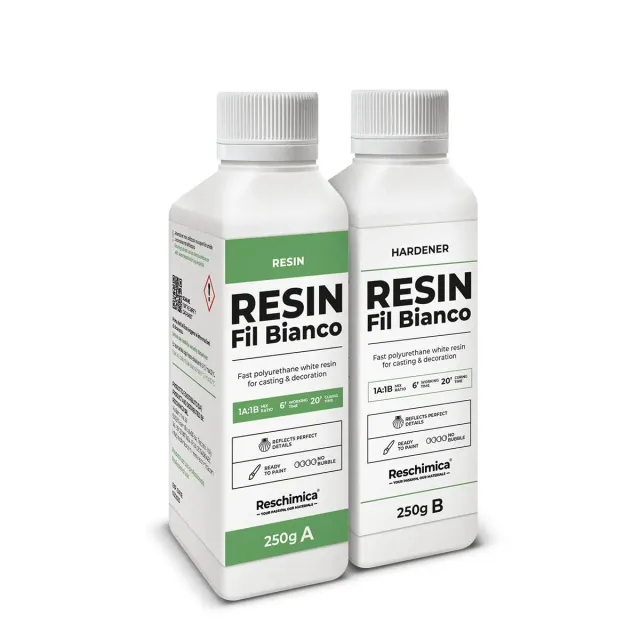 Reschimica Fil Bianco resina poliuretanica bianca 500 gr 1:1