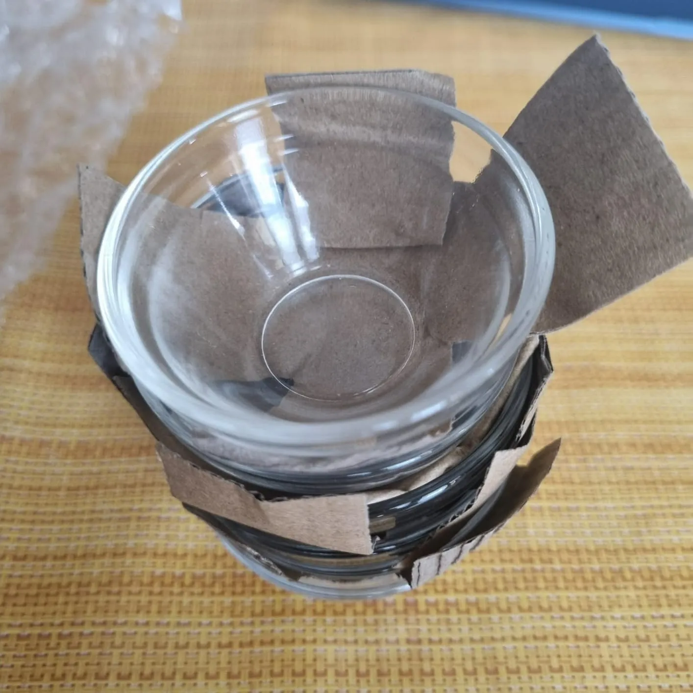 Angoily Set 6 Mini Ciotole Vetro Dessert 6 Pezzi Trasparenti