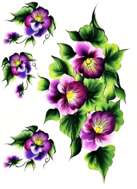 Tela ST-K01 carta di riso adesiva 24x17 cm trasferimento