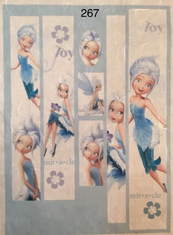 Deco Foam NCF-267 carta di riso decoupage A3
