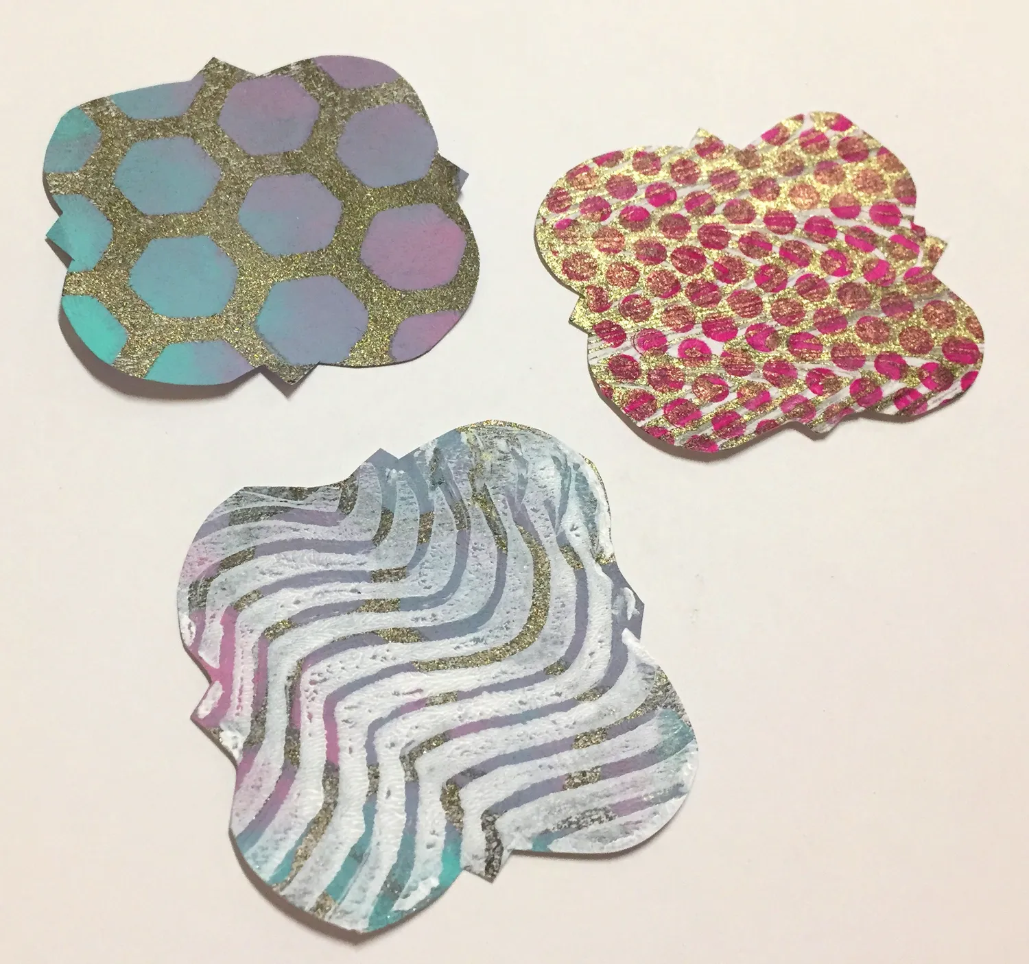Gelli Arts Minis piastra gel 3" set 3 forme geometriche