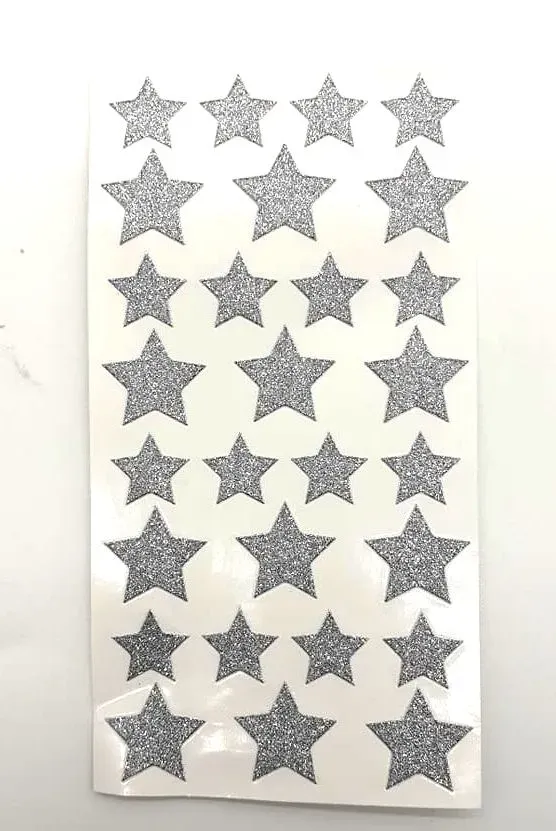Deco Foam 3453403 stelle decorative argento