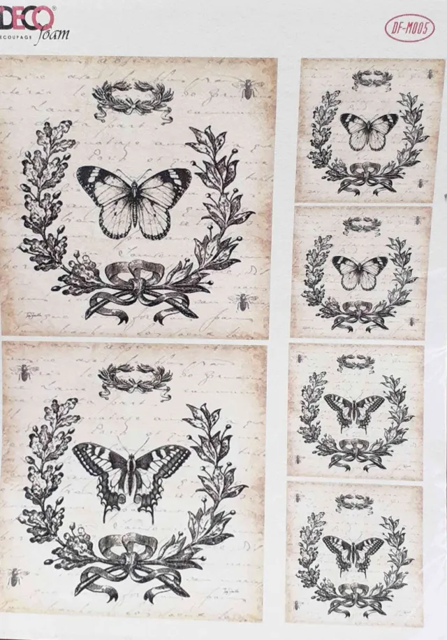 Tela DF-M005 Carta Riso Adesiva 21x29 cm