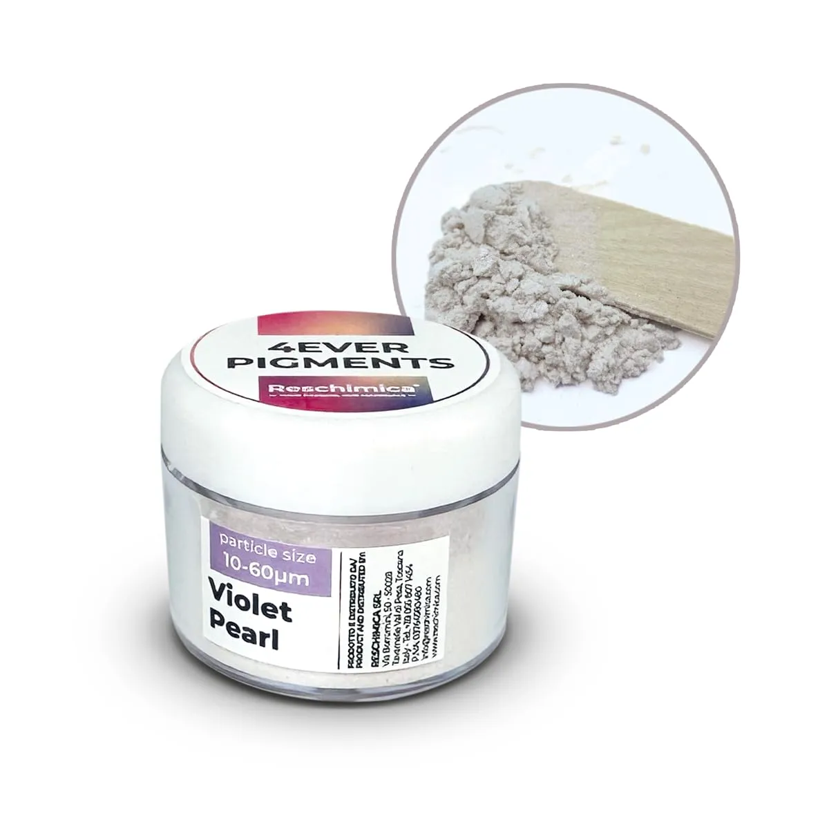Reschimica Satin Power Set pigmenti in polvere 4 colori satinati