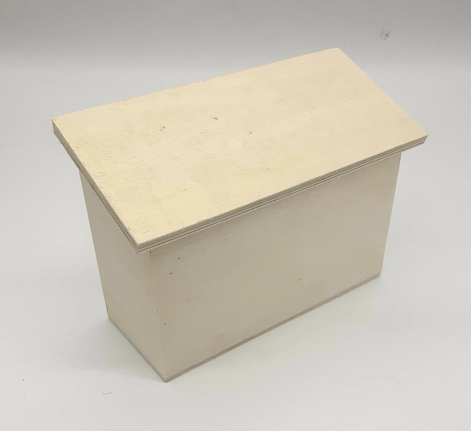 Deco Foam 87822C Scatola Legno con Coperchio 21 cm