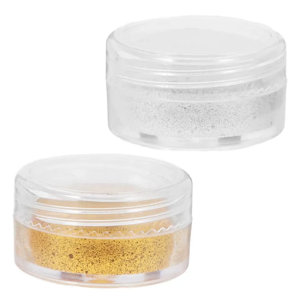 Angoily Set Acquerelli Glitter 2 Pezzi 5 ml Effetto Metallico