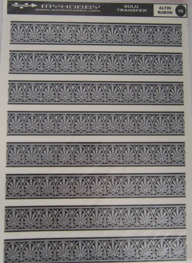 Deco Foam carta di riso trasferimento 25x35 cm argento 10