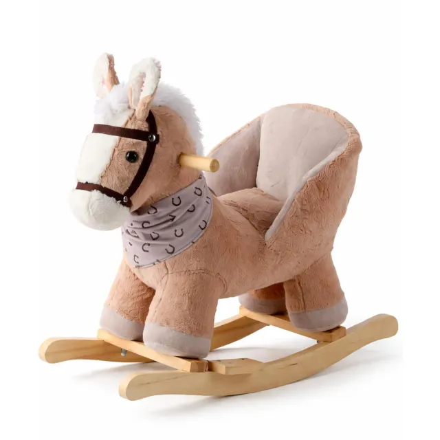 Giodicart Cavallo a Dondolo Peluche con Musica