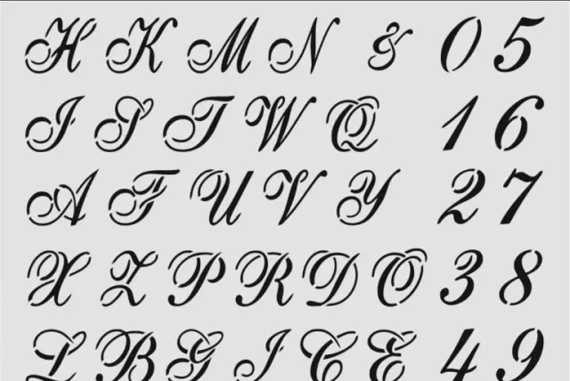Deco Foam YZ276 stencil 21x30cm motivo floreale