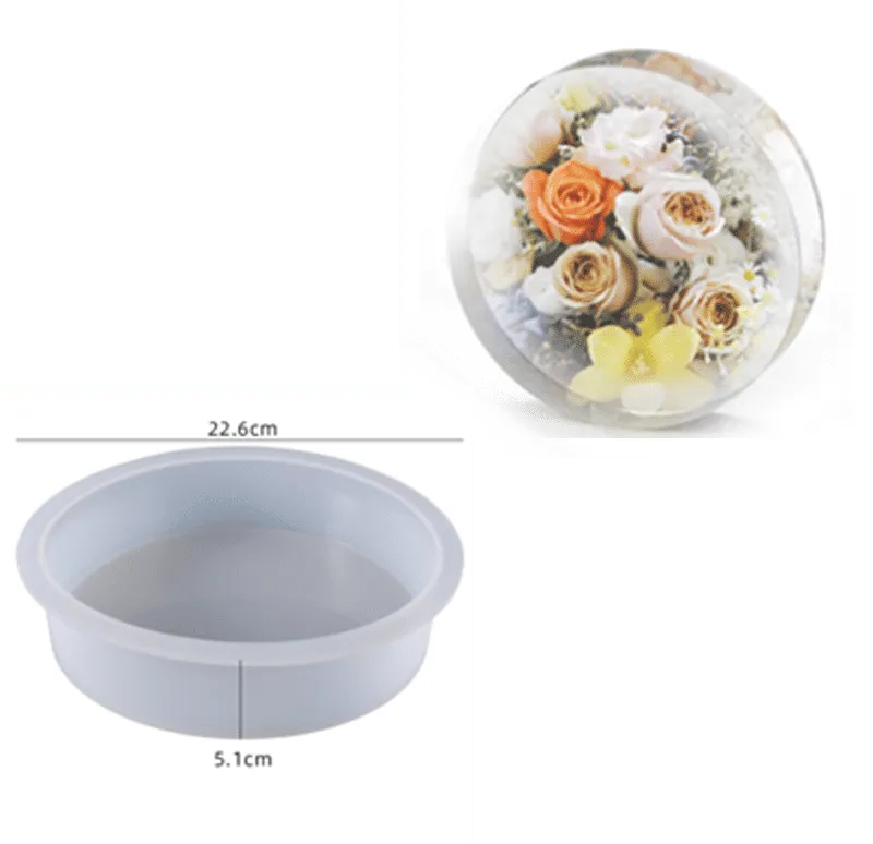 Naturesin Stampo Silicone Rotondo 20cm Sottobicchieri