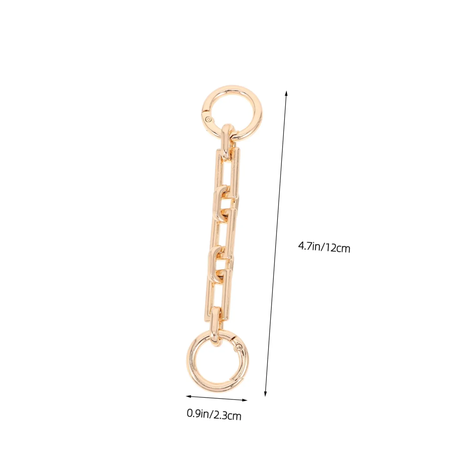 Angoily Catena Borsa Oro Fibbia Quadrata 1 Pz Regolabile
