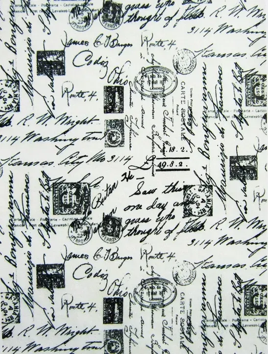 Tela TT-188 carta di riso adesiva decoupage