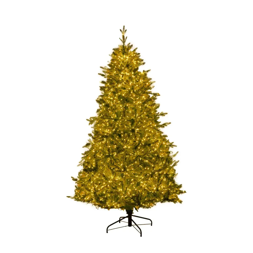 Giodicart Covent Garden albero Natale 210 cm 2500 led folto