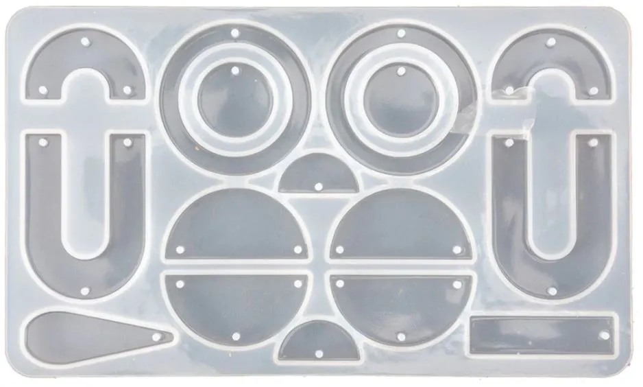 Naturesin Stampo silicone orecchini ciondoli 13x7,6 cm