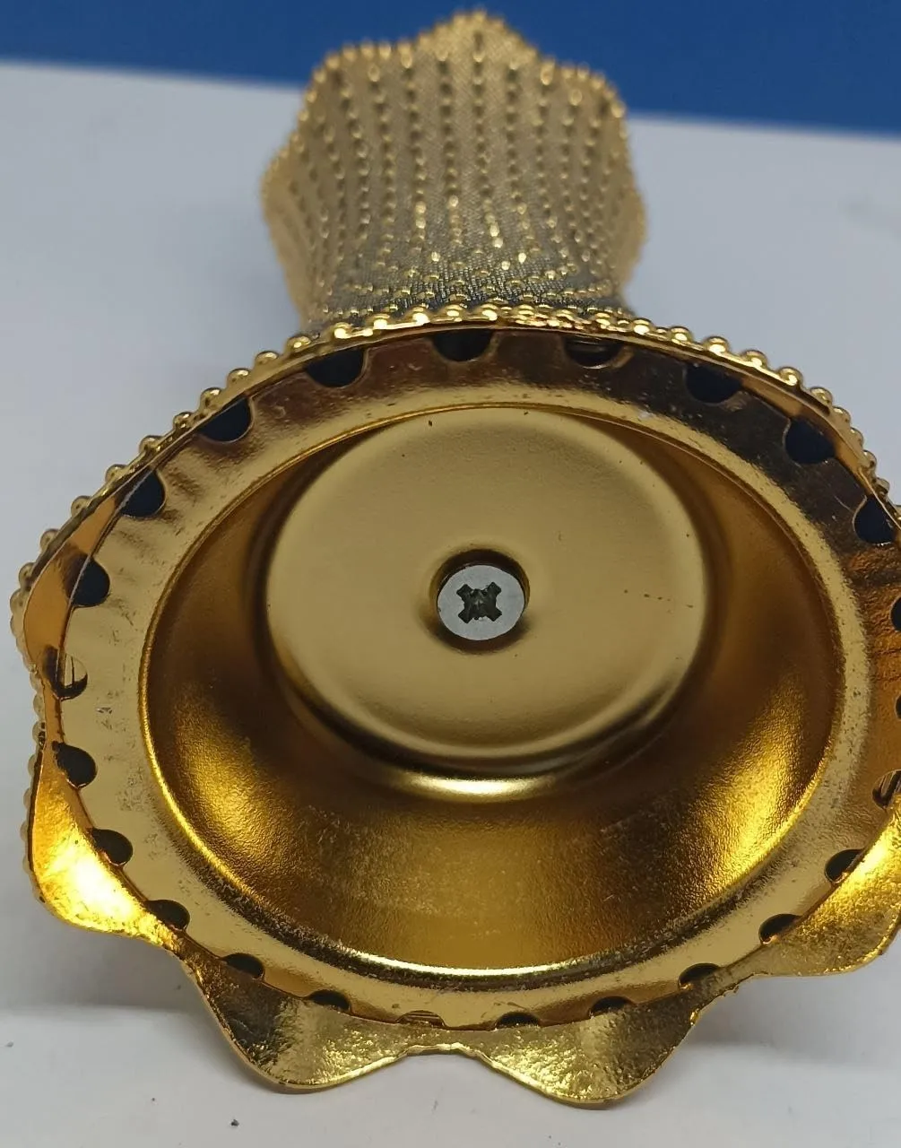Angoily bruciatore incenso arabo metallo oro per bakhoor grani
