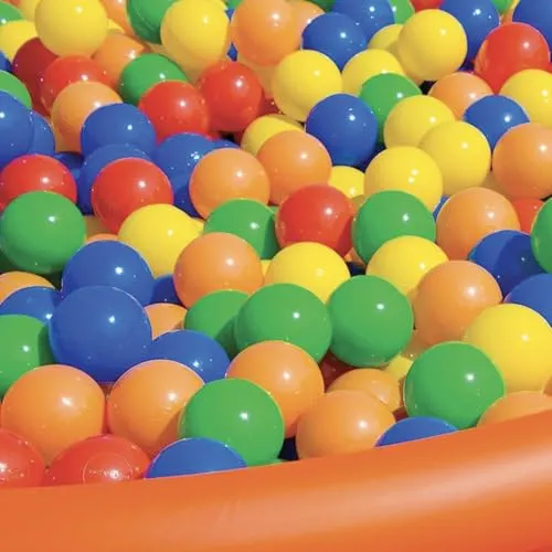 Giodicart Gioplay palline piscina 100 pezzi multicolore 6 cm
