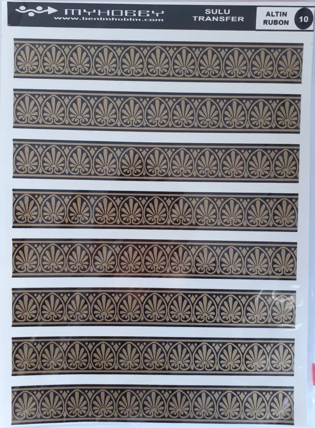 Deco Foam 10 carta riso transfer 25x35 cm oro