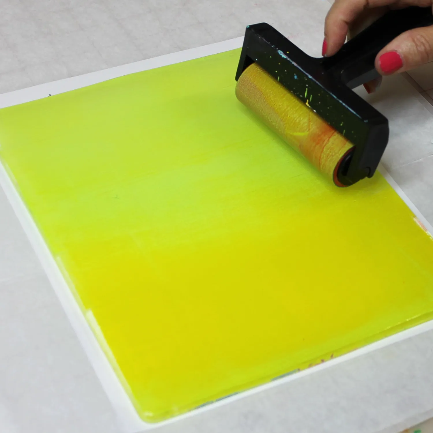 Gelli Arts Printing Plates 8x10 piastra gel set 11 pezzi riutilizzabile