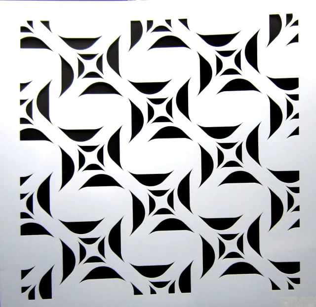 Deco Foam stencil decorativo HD027 50x50cm motivo