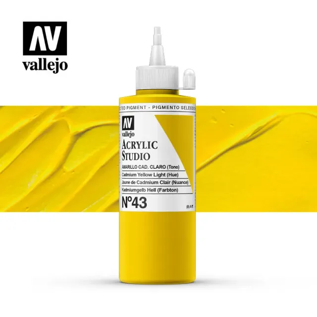 Vallejo Acrylic Studio No 43 acrilico 200ml coprente