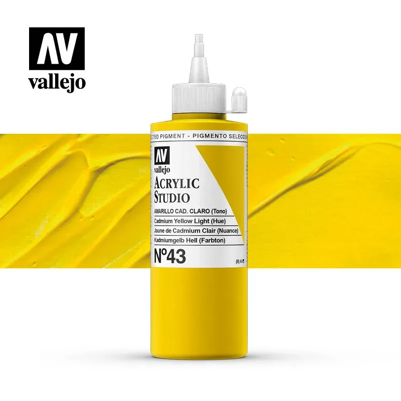 Vallejo Acrylic Studio No 43 acrilico 200ml coprente