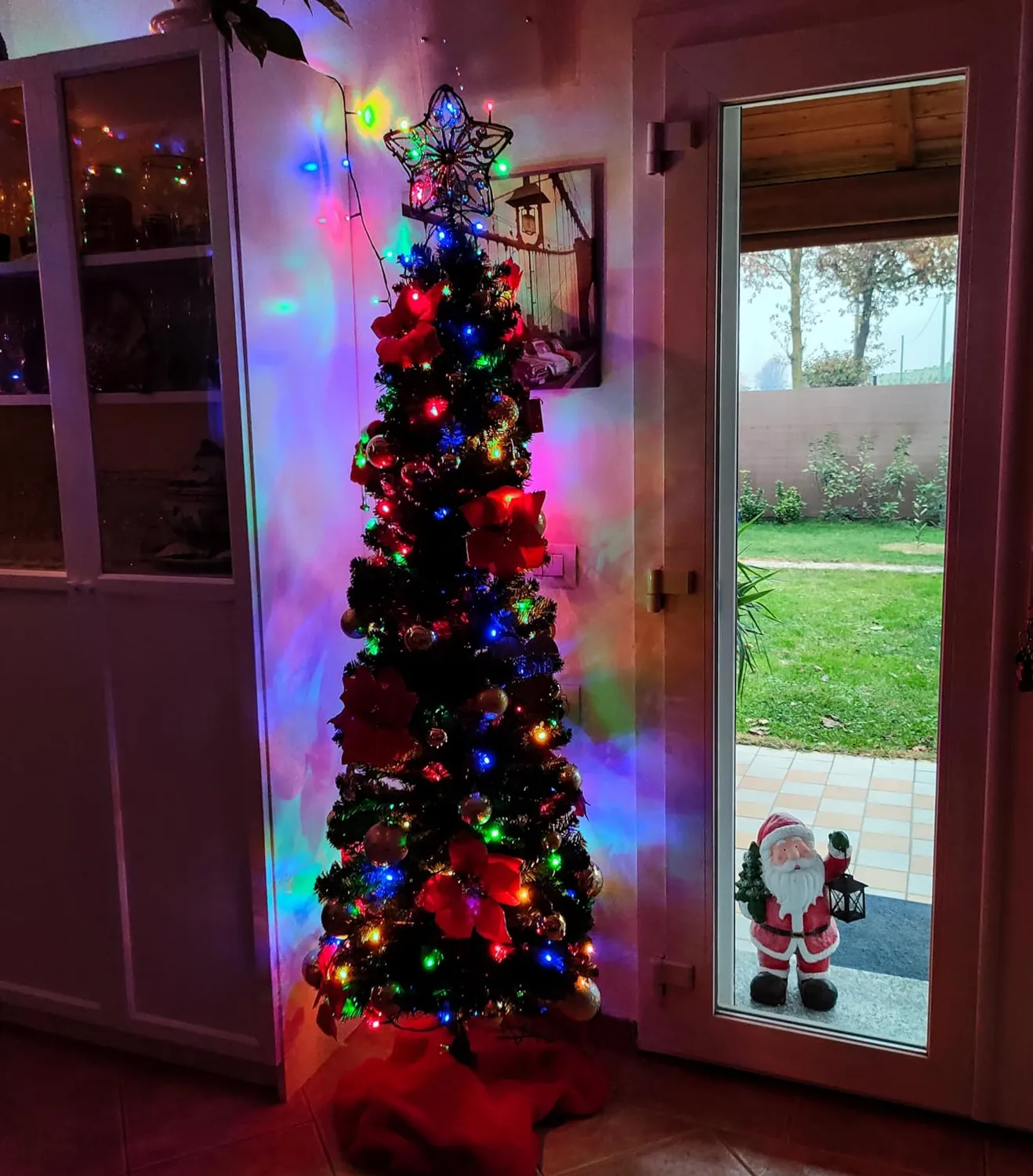Giodicart Erland albero di Natale slim 180 cm realistico