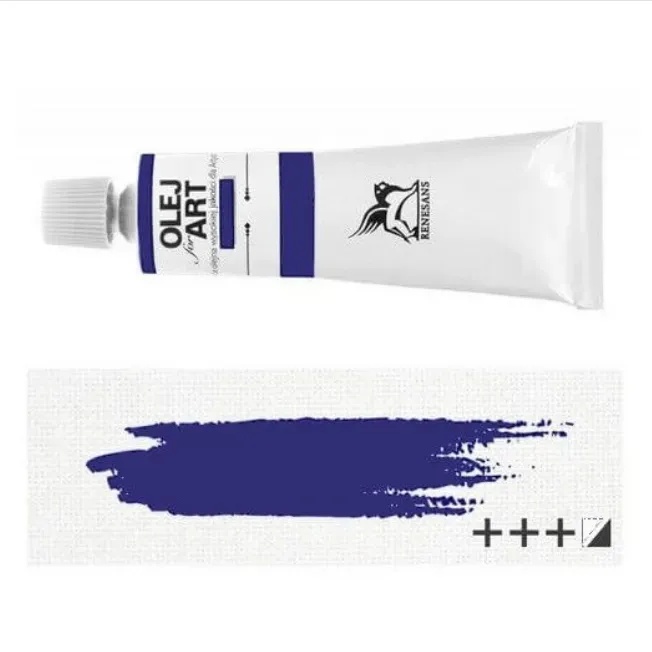 Renesans Ultramarine Blue 34 colore a olio 20ml blu