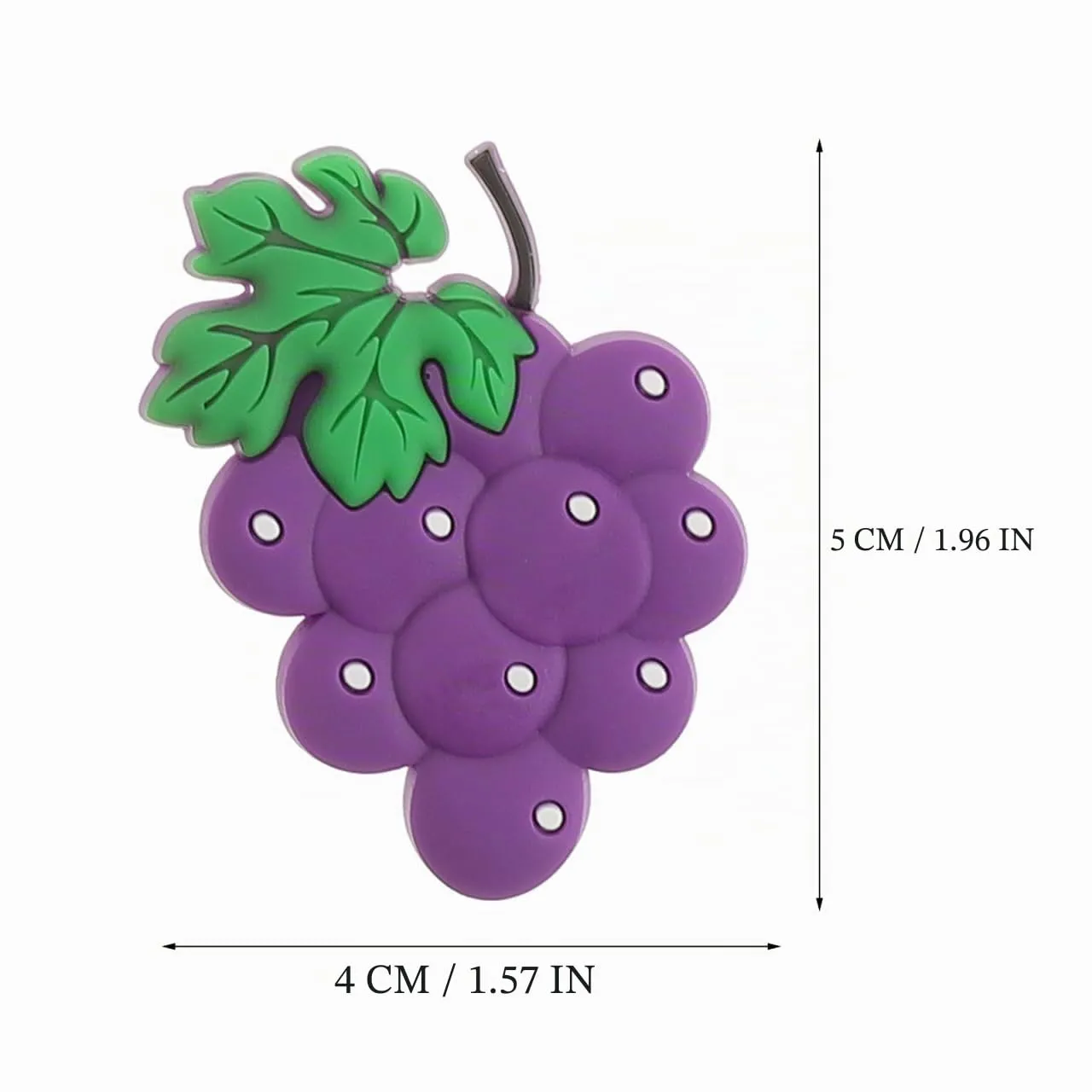Angoily magneti frigo frutta 10 pezzi calamite colorate bambini