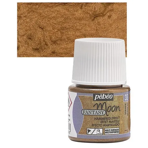 Pebeo Fantasy Moon No33 Vermeil smalto 45 ml martellato