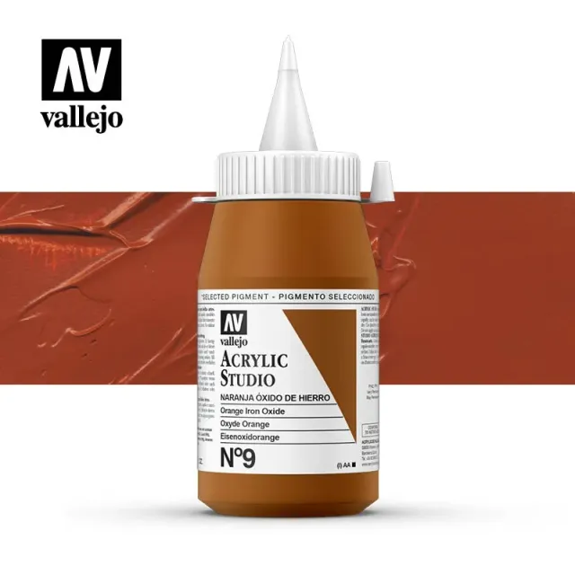 Vallejo Acrylic Studio N.9 acrilico 500 ml